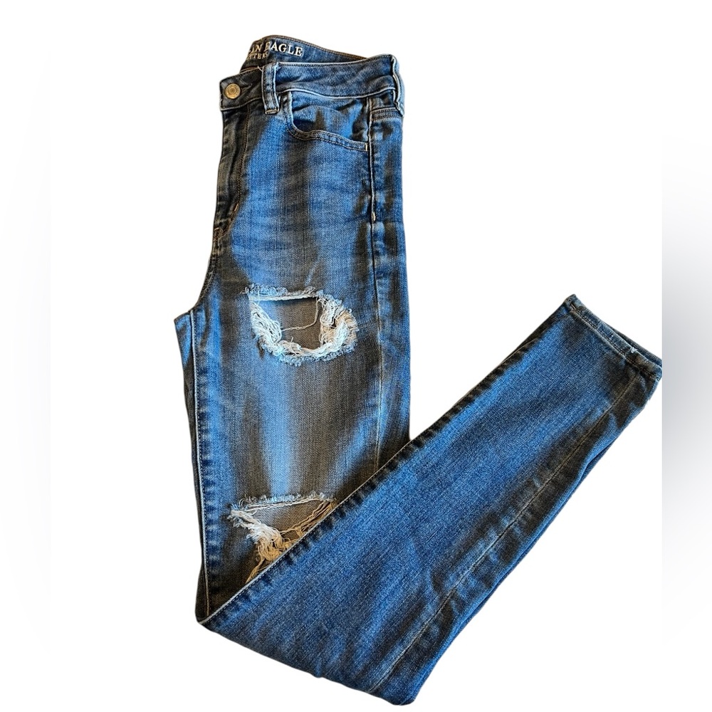 EUC American Eagle Outfitters Super Hi-Rise Jeggings